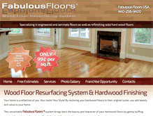 Tablet Screenshot of fabulousfloorsusa.com